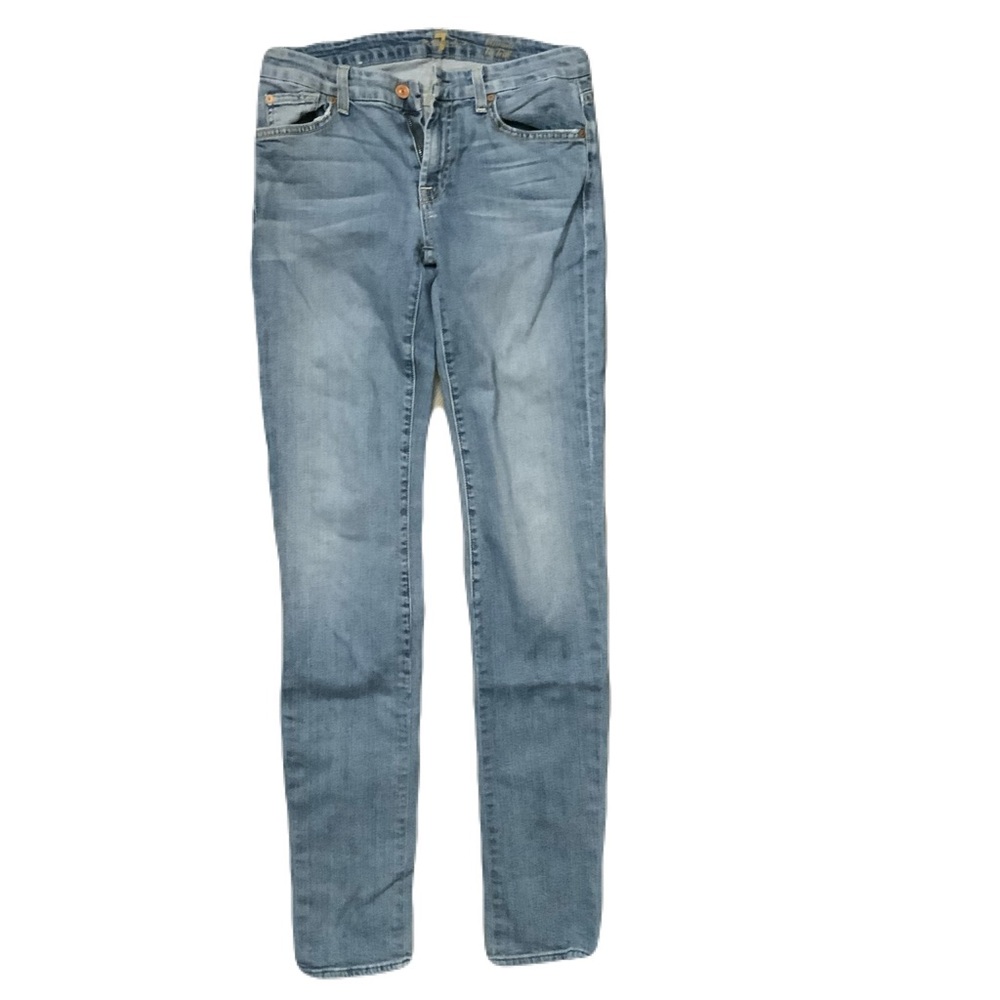 7 For All Mankind Light Blue Skinny Jeans